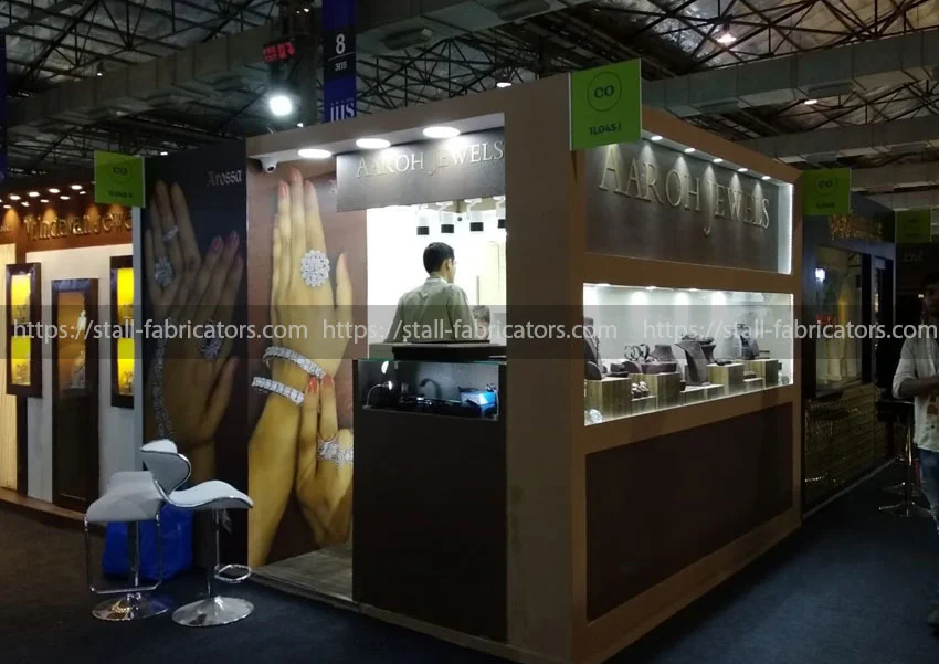 Aaroh Jewellery exhibition stall