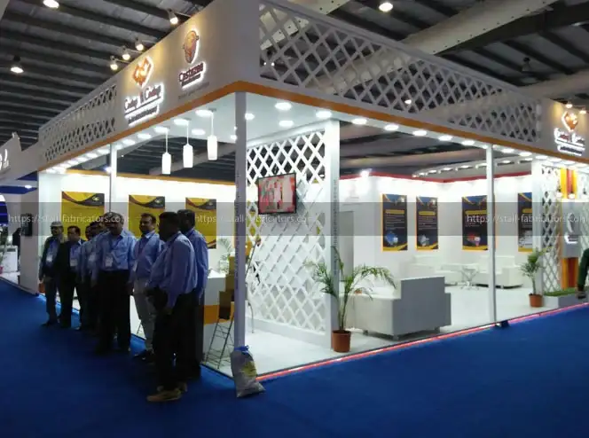 Coating & Coating (India) exhibition stall at Indian Foundry Congress & IFEX – designed & fabricated by Stall Fabricators