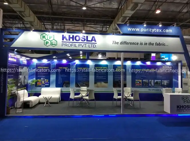 K.K. Wagh Institute of Engineering exhibition stall at NIMA Index – designed & fabricated by Stall Fabricators