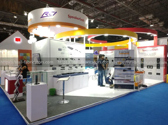 Miantic exhibition stall at Smart Home Expo – designed & fabricated by Stall Fabricators