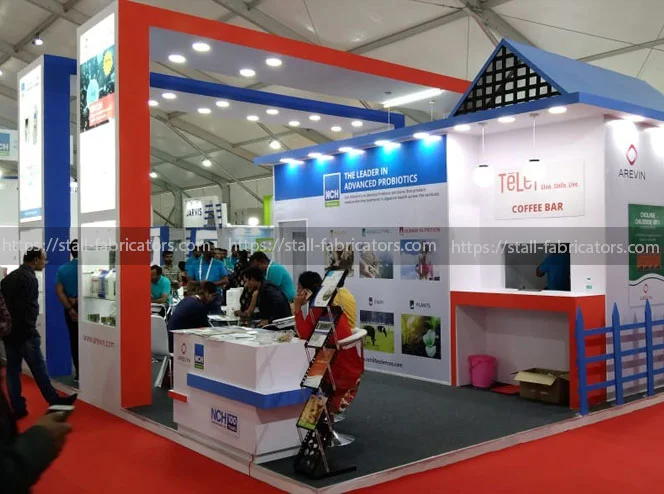 NCH exhibition stall at Poultry Show – designed & fabricated by Stall Fabricators