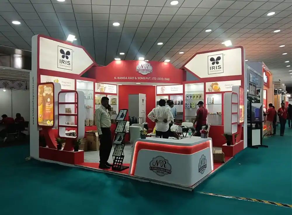 Custom exhibition stall – exhibition stall by Stall Fabricators