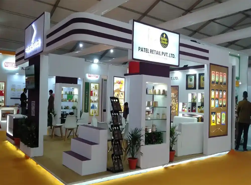 Custom exhibition stall – exhibition stall by Stall Fabricators
