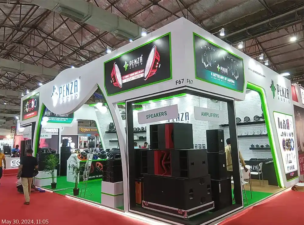 Custom exhibition stall – exhibition stall by Stall Fabricators